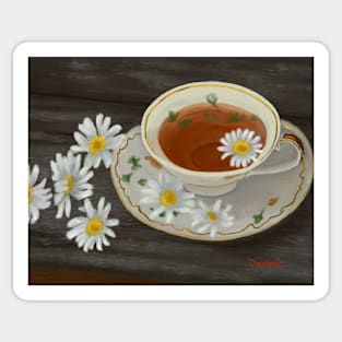 Spring Time Tea Sticker